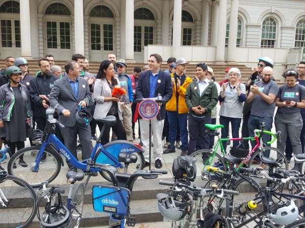 Bike to Work Day  Rally at City Hall